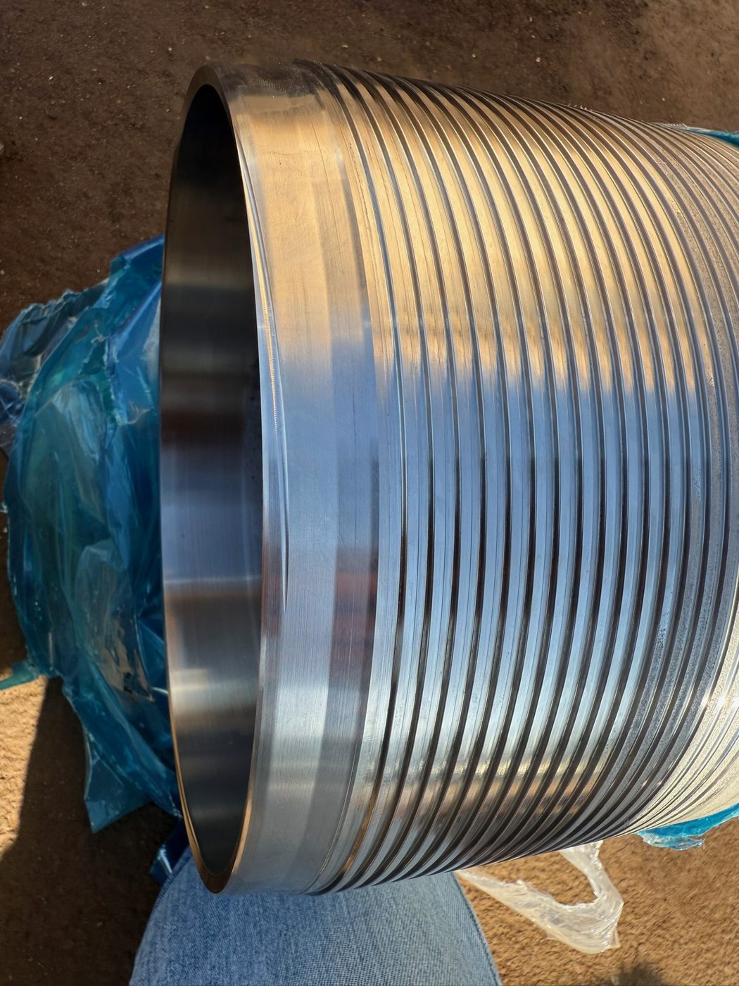 API threading for oil and gas casing at B&B Pipe